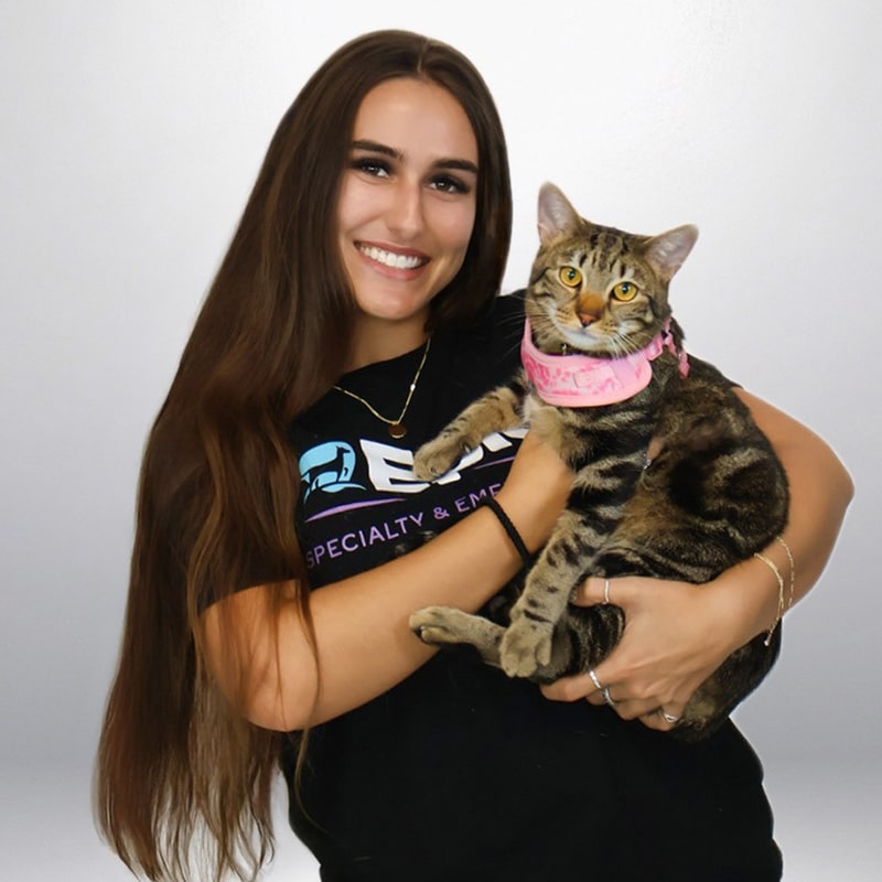 Addy, veterinary team member at Epic Specialty & Emergency Pet Care