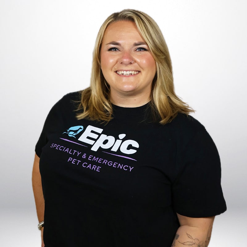 Brittnee Frizol, veterinary team member at Epic Specialty & Emergency Pet Care
