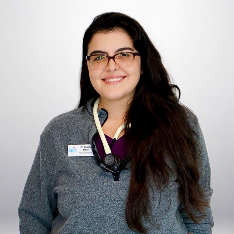 Cristina Metral, veterinary team member at Epic Specialty & Emergency Pet Care
