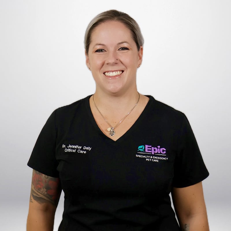 Jennifer Daly, veterinary team member at Epic Specialty & Emergency Pet Care
