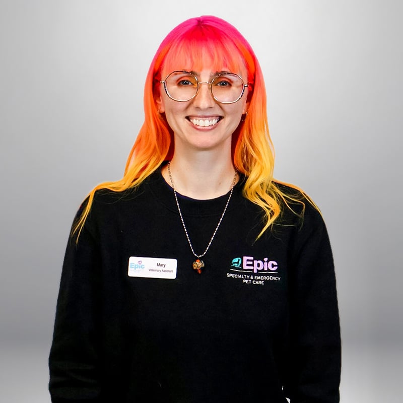 Mary, veterinary team member at Epic Specialty & Emergency Pet Care